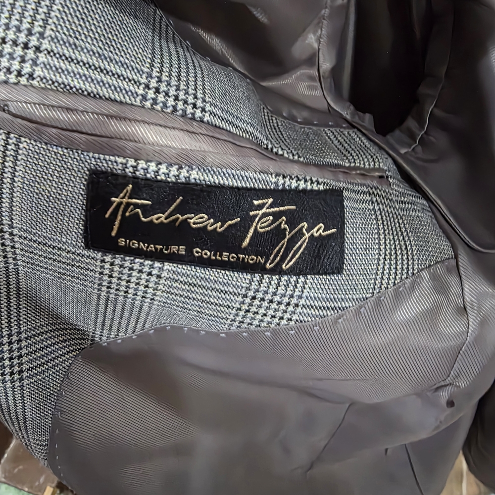 Andrew Fezza Signature Collection Plaid Blazer